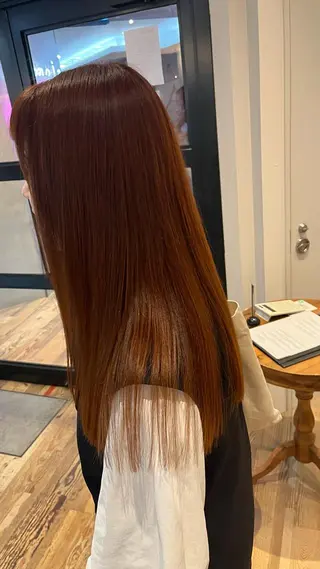 ロング カラー Lolonois梅田 /Okazaki:)のヘアスタイル