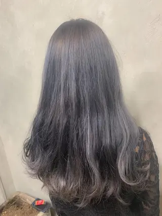 ロング カラー 🌈髪質改善💕 縮毛矯正✨青木まで✨のヘアスタイル