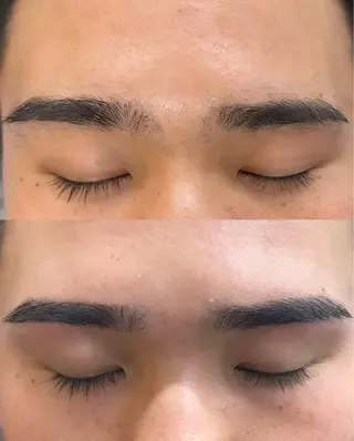 メンズ アイブロウ エサージュオム新宿店 小倉のマツエク・マツパデザイン