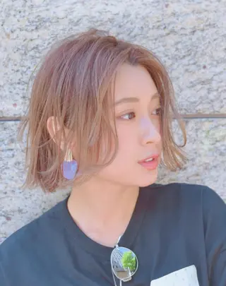 ショート Lond enikaのヘアスタイル