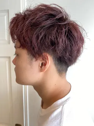 カラー メンズ salowin渋谷kitaya park前所属・RIKA韓国ヘア/く びれヘア/上品カラーのヘアスタイル