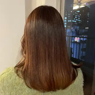 ミディアム 今園 桃愛のヘアスタイル