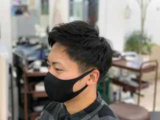 ショート ハイライト&曲がる 縮毛矯正特化 玉置のヘアスタイル