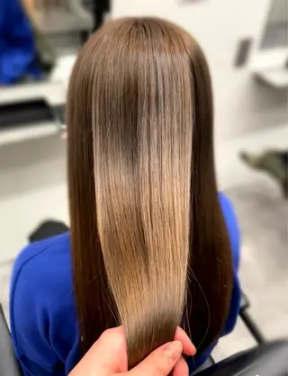 ロング 鎌取/透明感カラー /ボブ/顔まわりのヘアスタイル