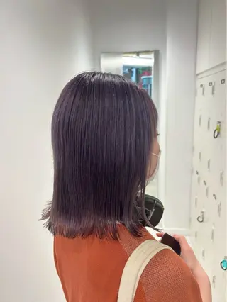 ミディアム カラー 透明感/韓国風 🇰🇷RYUKIのヘアスタイル