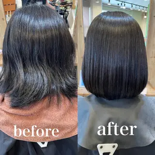 ショート 縮毛矯正/髪質改善 主税巧一のヘアスタイル