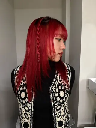 カラー 艶ブリーチ/表参道 ハイトーン /実乃梨のヘアスタイル