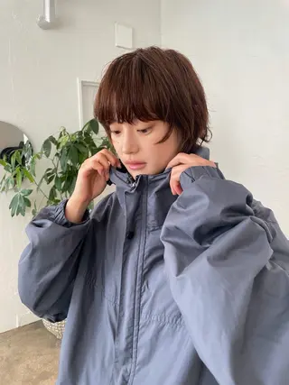 ショート SISU所属・藤原 怜央のヘアスタイル