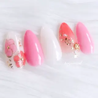 ネイル ネイルサロン・ネイルスクール　たゆnail所属・ネイルサロン 【たゆnail】のネイルデザイン