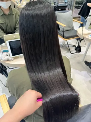 ロング Asumi 髪質改善のヘアスタイル