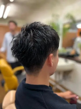 ショート アオハレbarber shop所属・アオハレ バーバーのヘアスタイル