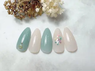 ネイル 【パラジェル・フィルイン】Nailsalon Merci東中野所属・Merci shigaのネイルデザイン