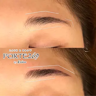 マツエク・マツパ アイブロウ 吉原 果帆のマツエク・マツパデザイン