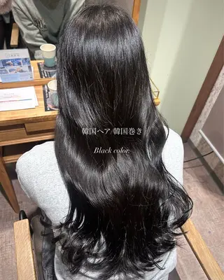 ロング カラー 池田 華怜のヘアスタイル