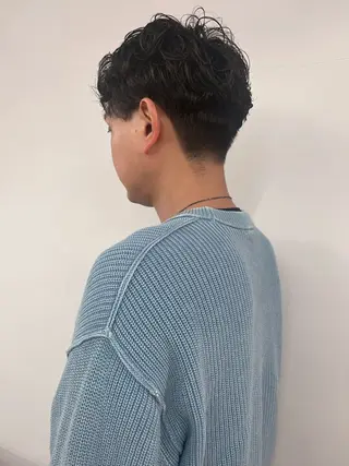 パーマ メンズ 遠藤 乙夏のヘアスタイル