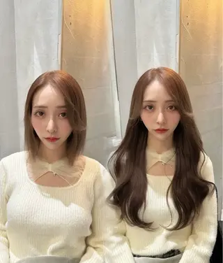 ロング 💎韓国レイヤー× 髪質改善 ゆうま💎のヘアスタイル