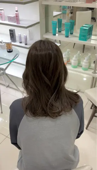 セミロング カラー ☀️原口 陽太☀️のヘアスタイル