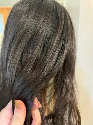 セミロング 鈴木 三保のヘアスタイル