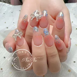 ネイル 💎CC・NaNa 韓国風ネイル🌙Cのネイルデザイン