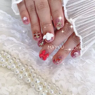 ネイル 🎀 Mayu 🎀痛ネイルのネイルデザイン
