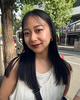 セミロング カラー 名古屋栄/ブリーチ/ ボブ🧃木下桃嘉のヘアスタイル
