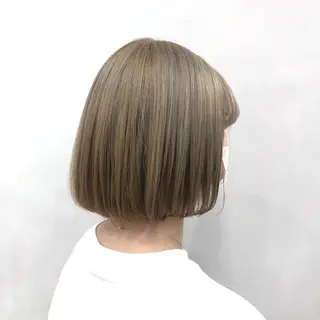 ショート 🤍髪質改善➕透明感 カラー🤍川上葵のヘアスタイル