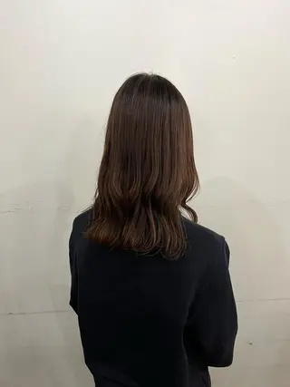 セミロング アンフィーヘアー所属・amphihair 高橋祐也のヘアスタイル