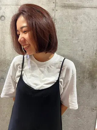 カラー ブリーチ/パーマ ♡MIYUU♡横浜のヘアスタイル