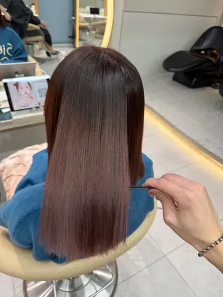 セミロング Lond Melia所属・ゆーだい🇰🇷韓国 🇰🇷×髪質改善のヘアスタイル