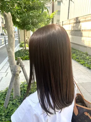 ロング 髪質改善/ケアカラー /梅田✨ RIKUのヘアスタイル