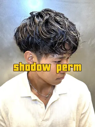 ショート パーマ Noisyle 北堀江店所属・韓国スタイル SHUNのヘアスタイル