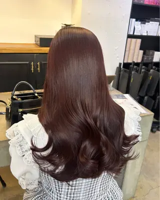 ロング 💎韓国Style透 明感カラー💜あかねのヘアスタイル