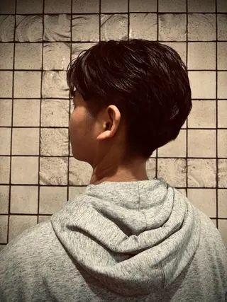 ショート メンズ ヒロ銀座 miu 7/1から新宿店のヘアスタイル