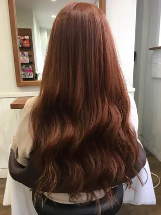 カラー ブリーチ毛縮毛矯正 👑山口のヘアスタイル