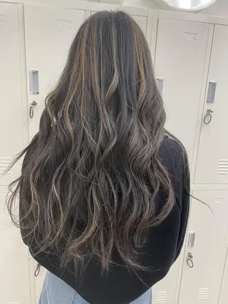 ロング カラー ウルフ🐺/ボブ ハイトーン🌈/増田のヘアスタイル