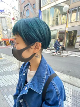 ショート カラー 艶髪/シールエクステ 🌻ノゾミ🌻のヘアスタイル