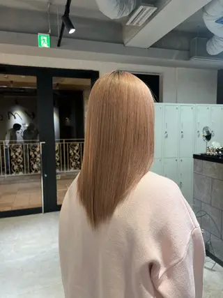 セミロング 優月/カラー特化 西宮/夙川のヘアスタイル