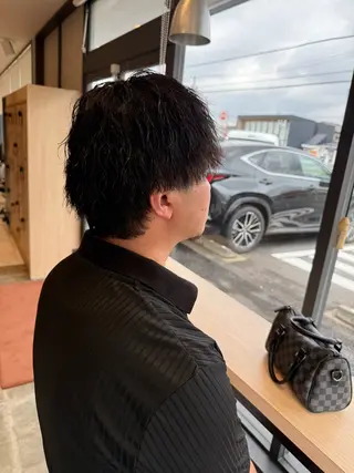 パーマ メンズ カラー特化美容師🩷 マインのヘアスタイル