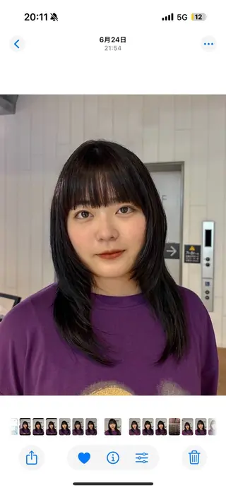 ロング ALBUM池袋店所属・ハイトーン 特化/yumeのヘアスタイル