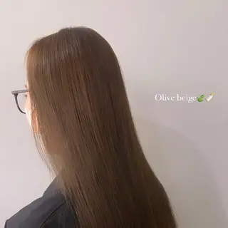カラー いまかわ ゆなのヘアスタイル