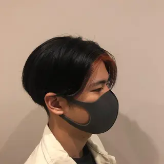 カラー メンズ 竹村 海人のヘアスタイル