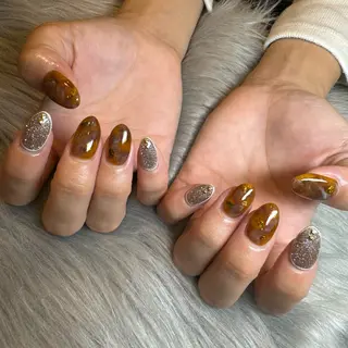 ネイル EARTH守谷店所属・🩶EARTH守谷店 YURA🦋のネイルデザイン