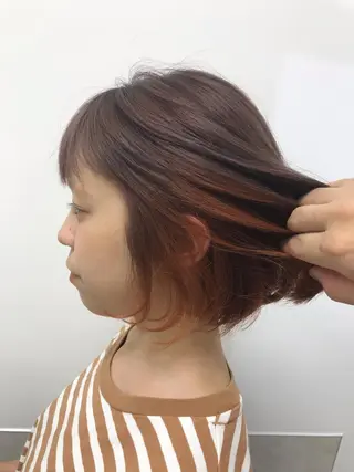 ミディアム ere hair salonのヘアスタイル