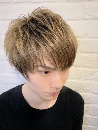ショート メンズ LAGRECE大阪梅田店所属・美髪矯正・髪質改善 【中村吉孝】のヘアスタイル