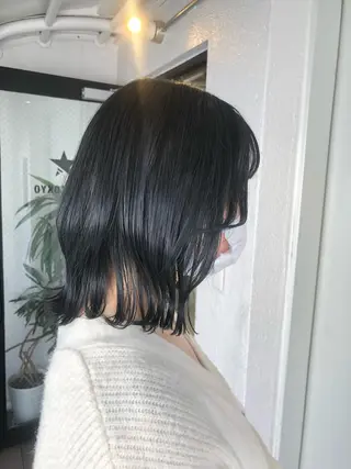 ミディアム 🌼渋谷韓国ヘア 桑尾幸奈🌼のヘアスタイル