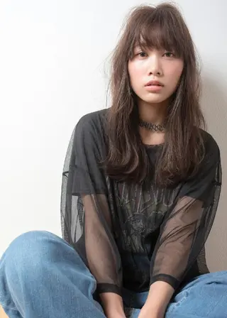 ミディアム セミロング ロング カラー パーマ 美容歴20年美髪特化 SerA代表森のその他イメージ