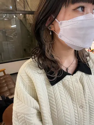 ミディアム カラー ヘアアレンジ Stir maison[ステアメゾン]所属・layer cut /MIKUのヘアスタイル