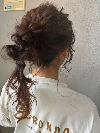 ロング ヘアアレンジ 山室 敬義のヘアスタイル