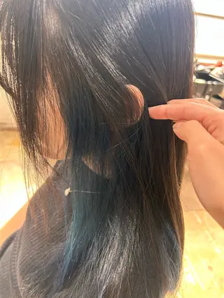 ロング 玉置 七海のヘアスタイル