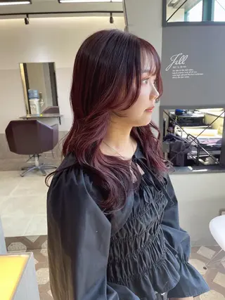 セミロング AIRI layer cut hairのヘアスタイル